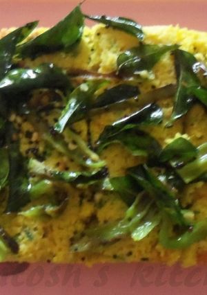 A picture of Corn dhokla.
