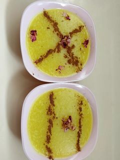 عکسی از دستور شله زرد