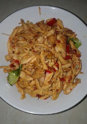 Foto resep Ayam suwir pedas manis