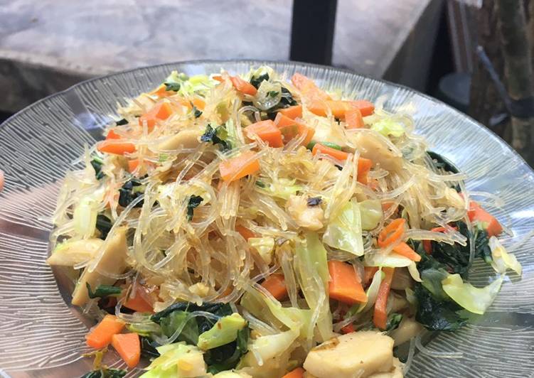 Resep Bihun Goreng Bakso Sayur, Lezat Sekali