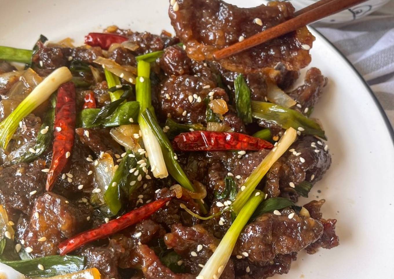 Mongolian Beef! Enak Anti Ribet👌😍