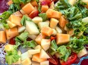 Una foto di melone ricette salate