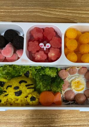 Foto resep Nasi kucing || bekal sekolah Naraya