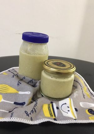 A picture of Cashew nut Nooch sauce.