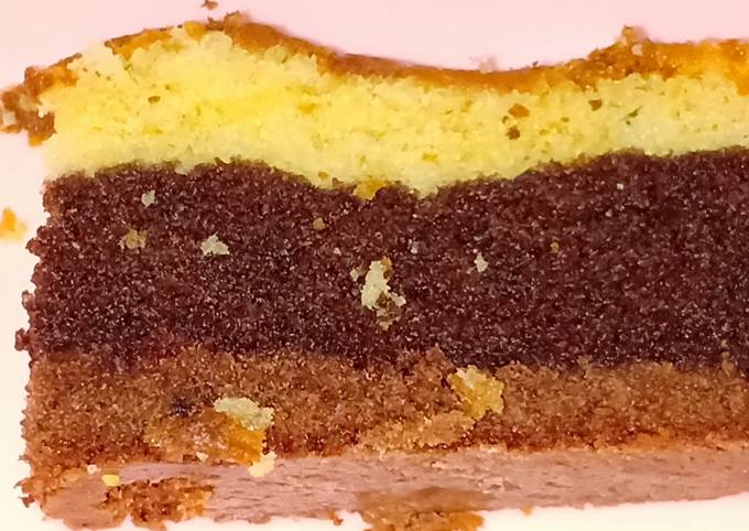 Bolu 3 Lapis ala Didi (3 layer cake) foto resep utama