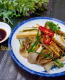 Măng Rừng Khô Xào Chay