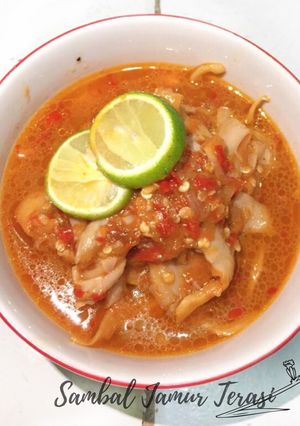 Foto resep 17. Sambal Jamur Terasi
