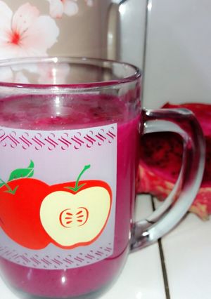 Foto resep Juice buah naga 🍷