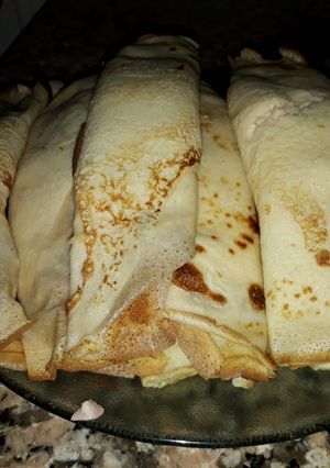 Una foto de Canelones de Jamón y Queso
