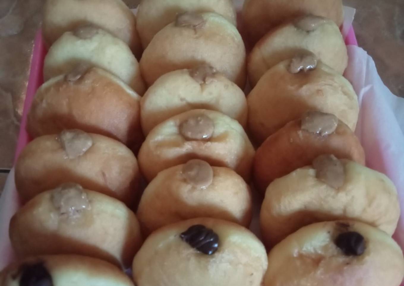 Bomboloni menul, lembut anti gagal