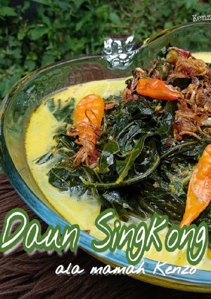 Foto resep Gulai Daun Singkong ala Mamah Kenzo