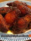 Alitas de pollo en adobo al horno🌹