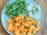 Pâtes à la Crème de Poivrons