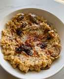 Miso mushroom oats