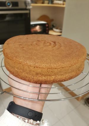Foto di Pan di Spagna con farina di pistacchio 🥯
