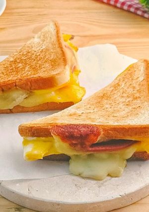 Foto resep One Pan Egg Toast, Sarapan Ala Korea