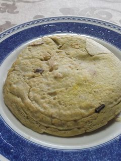 Una foto de 🇪🇸 Tortilla "española" de trigo sarraceno y patata sin gluten y vegana 🍳