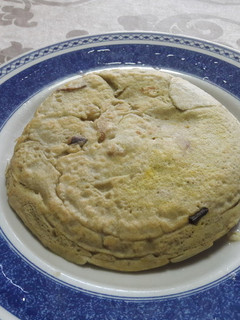 Una foto de 🇪🇸 Tortilla "española" de trigo sarraceno y patata sin gluten y vegana 🍳