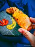 সরষে কুমড়োর বাটার ফ্রাই (sorshe kumro batter fry recipe in Bengali)