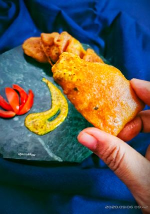 সরষে কুমড়োর বাটার ফ্রাই (sorshe kumro batter fry recipe in Bengali) রেসিপির প্রধান ছবি