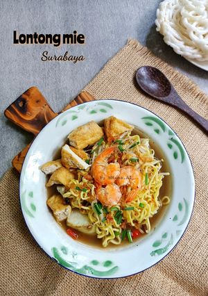 Foto resep Lontong Mie Surabaya