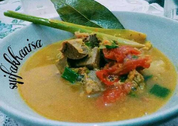 Resep Daging Sapi Bumbu Kunyit yang Harus Anda Coba
