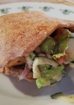 GM Gyros pitában recept fotója