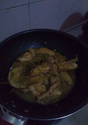 Foto resep Chicken Wings Goreng Bumbu Bacem