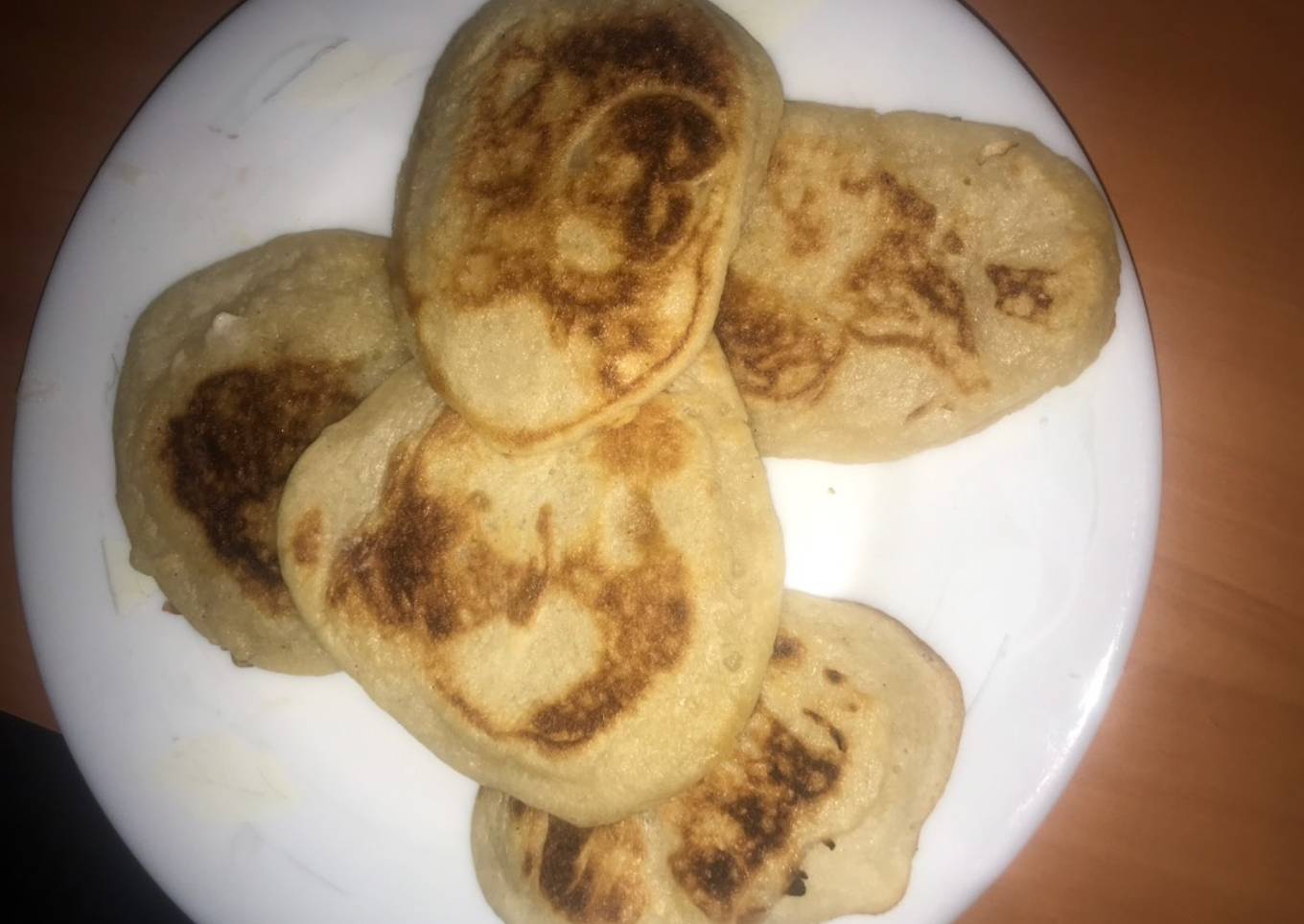 Tortitas/pancakes sin huevo