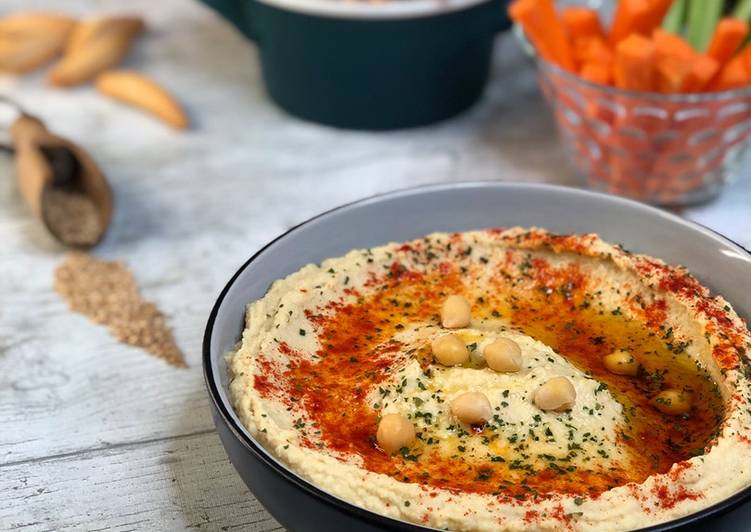 Hummus de garbanzos