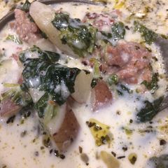 A picture of Creamy Italian Sausage Potato Soup.