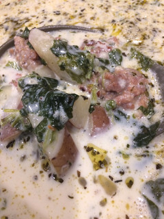 A picture of Creamy Italian Sausage Potato Soup.