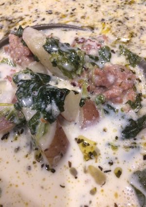 A picture of Creamy Italian Sausage Potato Soup.