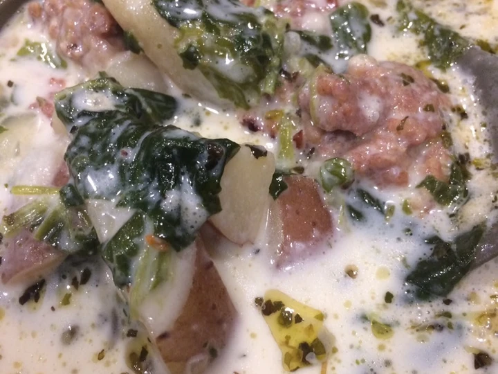 Easy Steps to Make Recipes Creamy Italian Sausage Potato Soup the Delicious Really Delicious.
