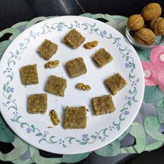 Walnut burfi A picture of Walnut burfi.