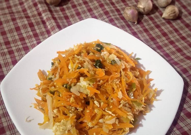 Resep 82. Orak arik sayuran Anti Gagal