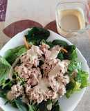 Aderezo de ajonjolí y cacahuate para ensaladas o pokes 😍👏🏼