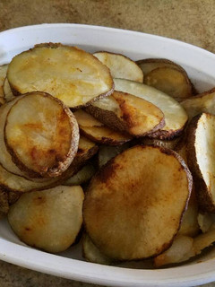 A picture of Roasted potatoes.