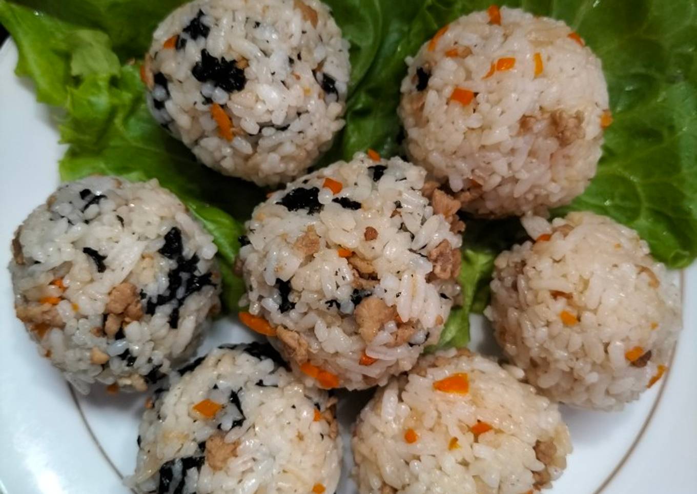 Bola nasi Korea(Korean rice ball)