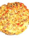 Tortilla de papas con chorizo