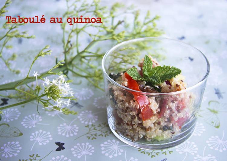 Comment Préparer Les Taboulé de quinoa