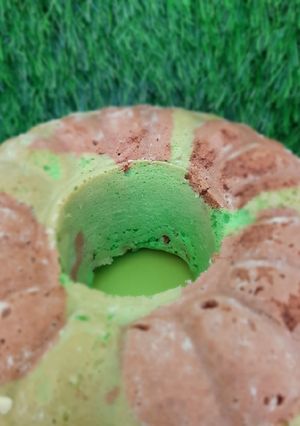 Foto resep Bolu Pandan Coklat