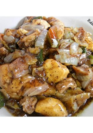 Foto resep Ayam lada hitam