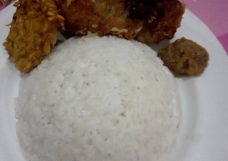 Ayam Geprek & Sambal Homemade❤