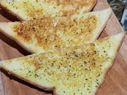 Gambar garlic bread keju teflon