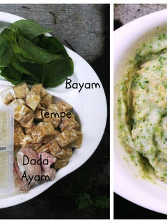 Foto resep Bubur Ayam Tempe (MPASI)