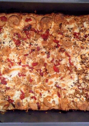 عکسی از دستور 🍕پیتزا سالم 🦃