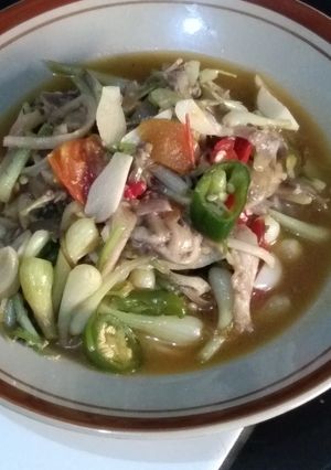 Foto resep Tumis kucay jamur 🍄👍
