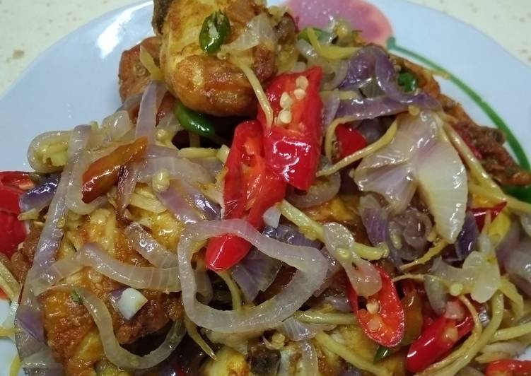 Resep Ayam Masak Halia(Ayam masak Jahe) yang Lezat