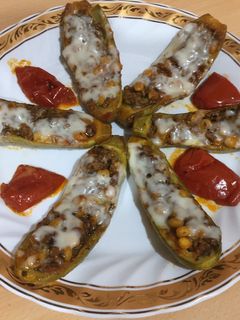عکسی از دستور دلمه کدو سبز با پنیر